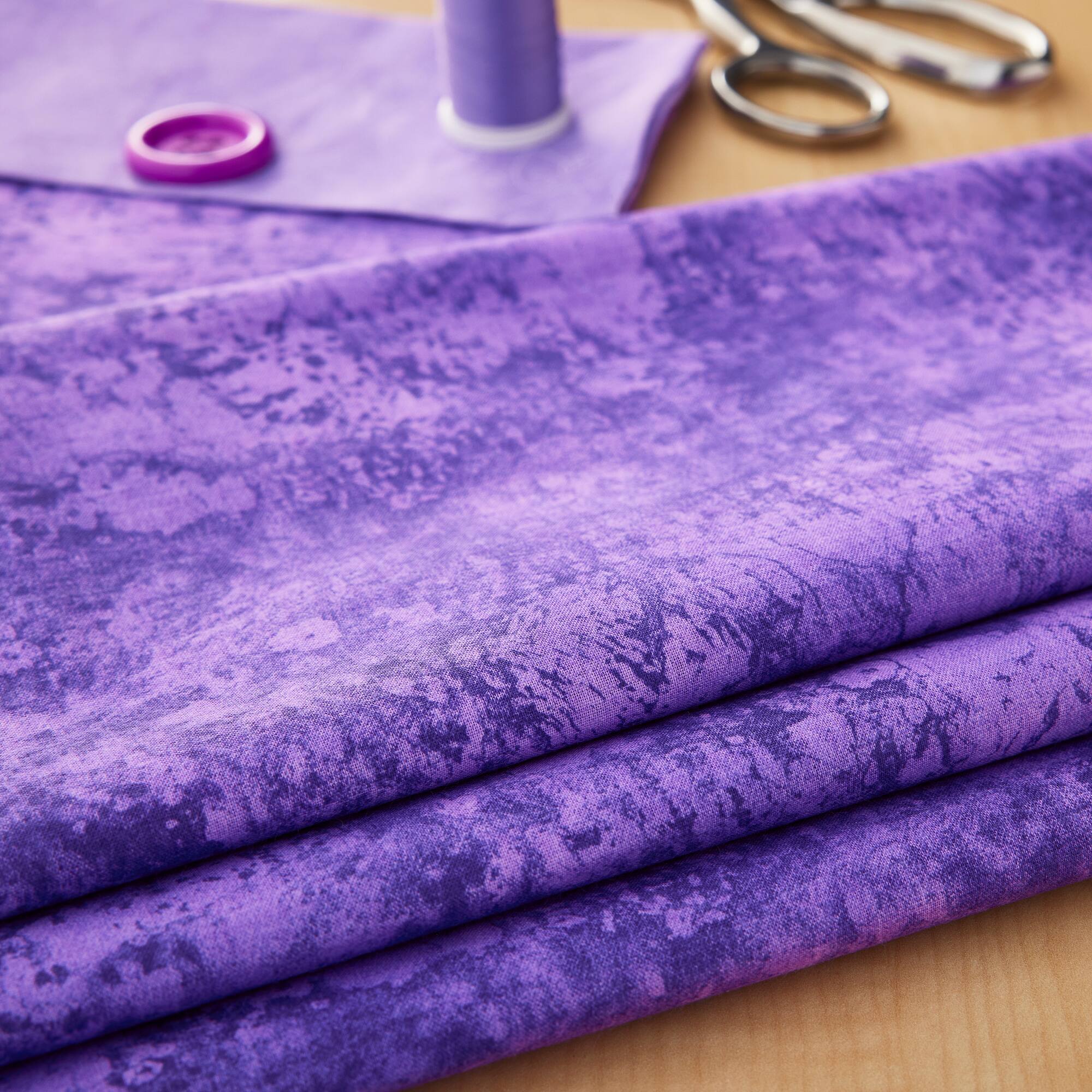 Fabric Traditions Purple Moonstone Cotton Fabric